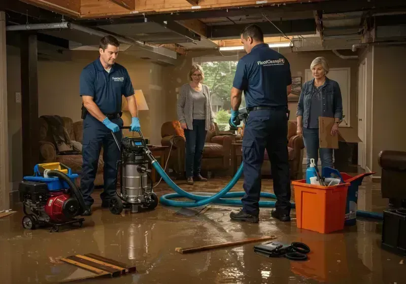 Basement Water Extraction and Removal Techniques process in Arnolds Park, IA